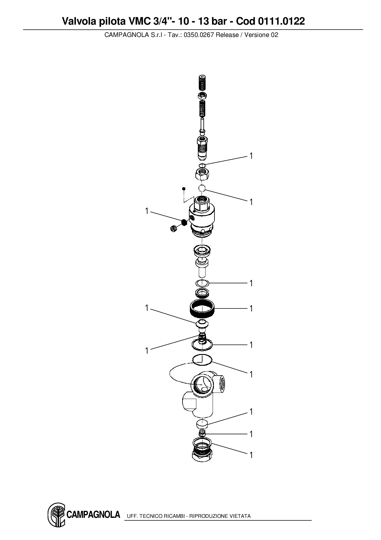 0111.0122_Valvola pilota VMC 10 – 13 bar